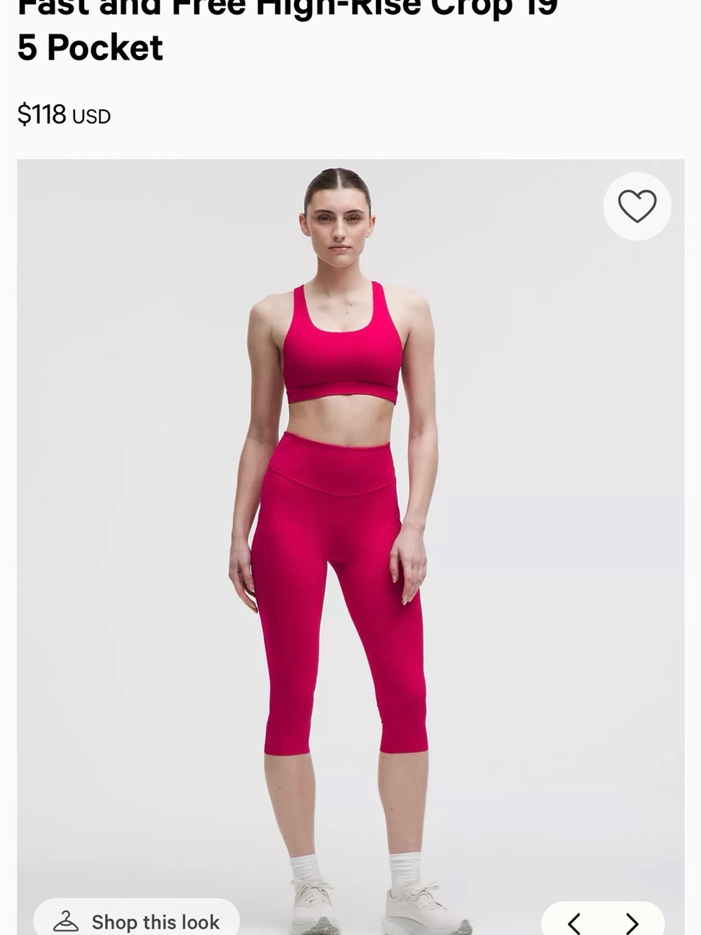 lululemon athletica High-Rise Leggings in Berry Plum